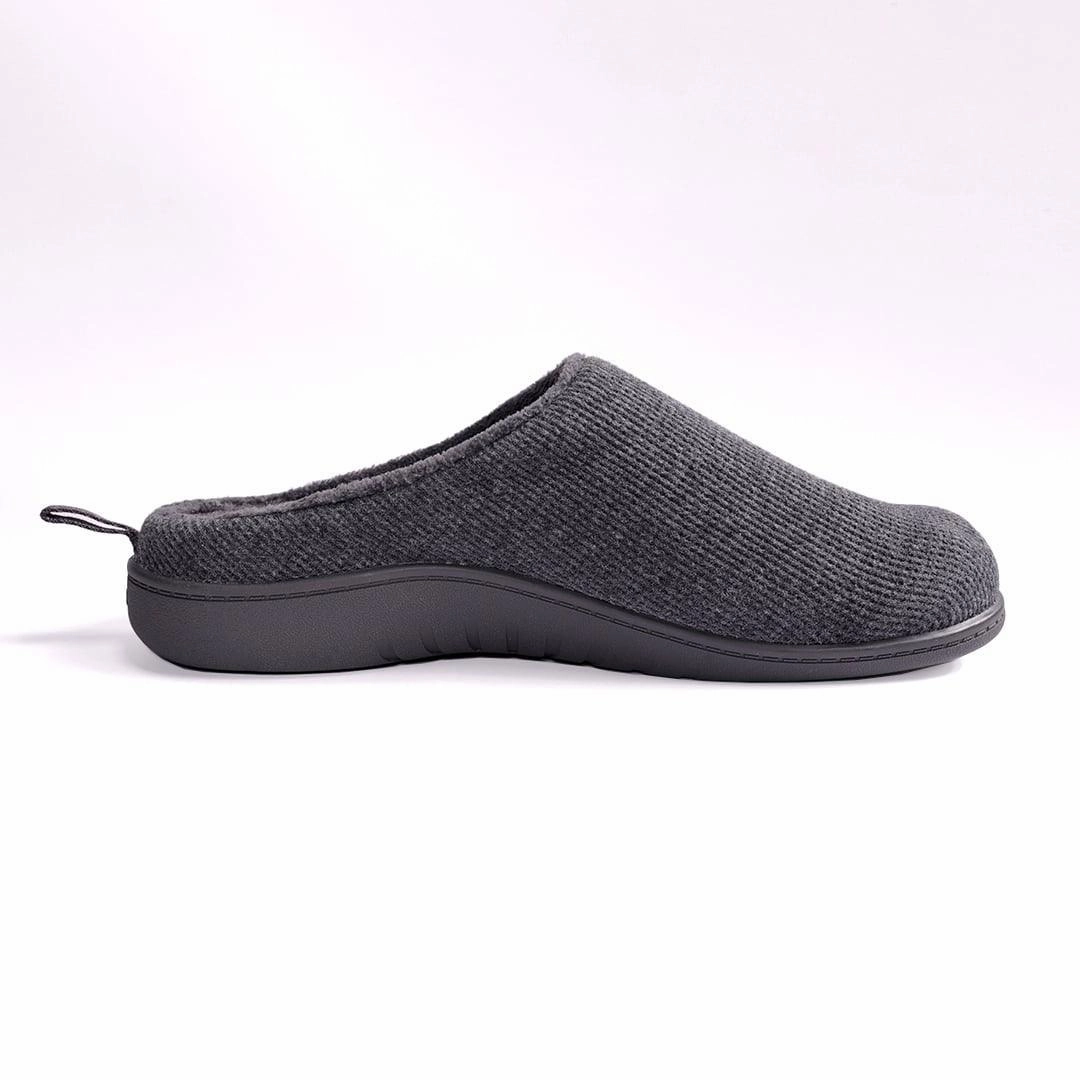Hedgehog With Slippers Zullaz Womens Orthotic Slipper- Grey