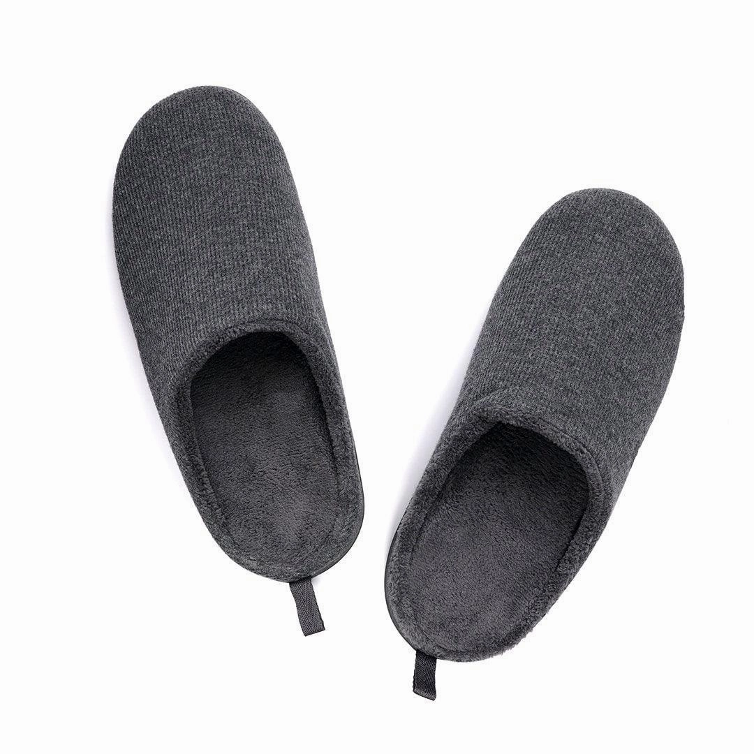 Zullaz Womens Orthotic Slipper- Grey Lifting Slippers