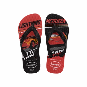 Flip Flops With Fabric Between Toes Kids Cars Flip Flops