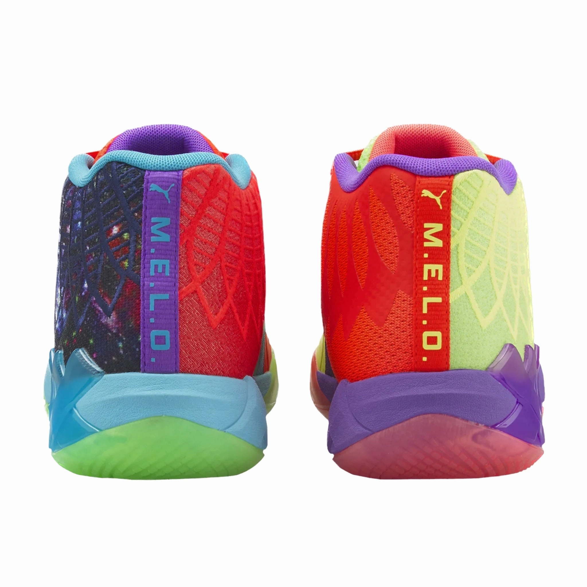 Puma LaMelo Ball MB.01 Be You Green Gecko Red Blast Asics Shoe Sizing