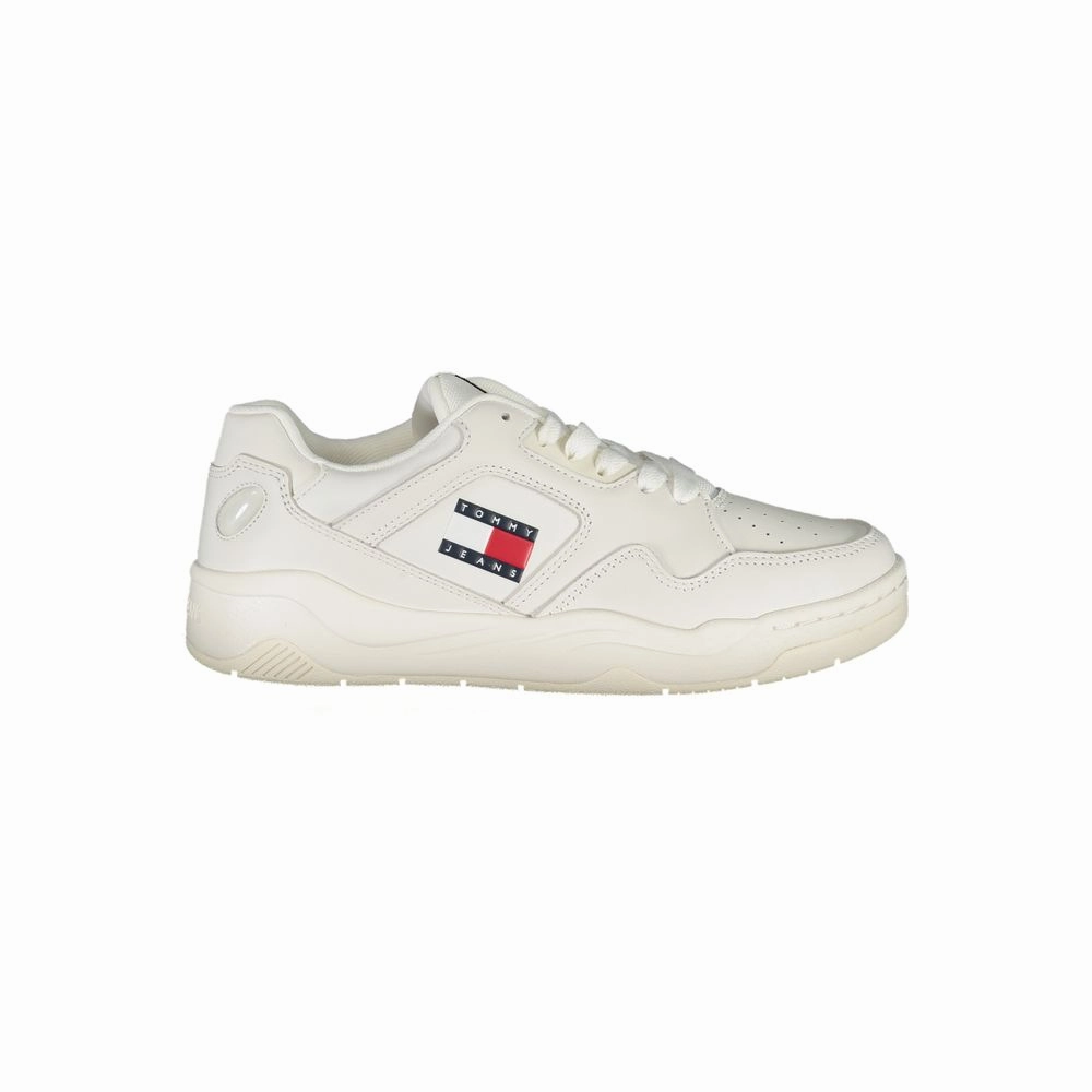 Gazelle Platform Sneakers Tommy Hilfiger White Polyester Sneaker