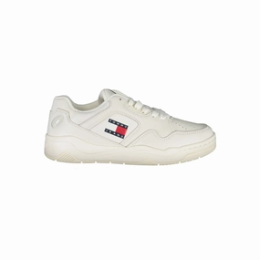 Jogger Sneakers Tommy Hilfiger White Polyester Sneaker