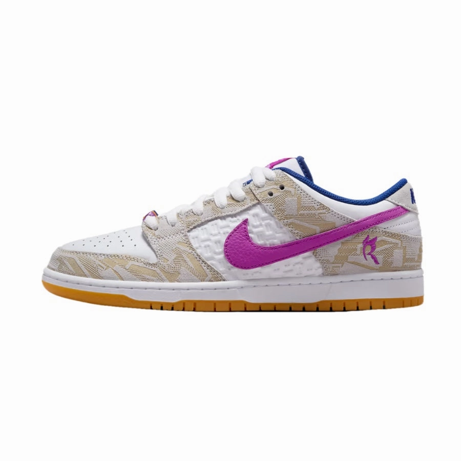 Nike SB Dunk Low Rayssa Leal Pure Platinum Deep Royal Blue Vivid Purple White Gum Yellow Asics Court Mz Shoes 1203a127-750