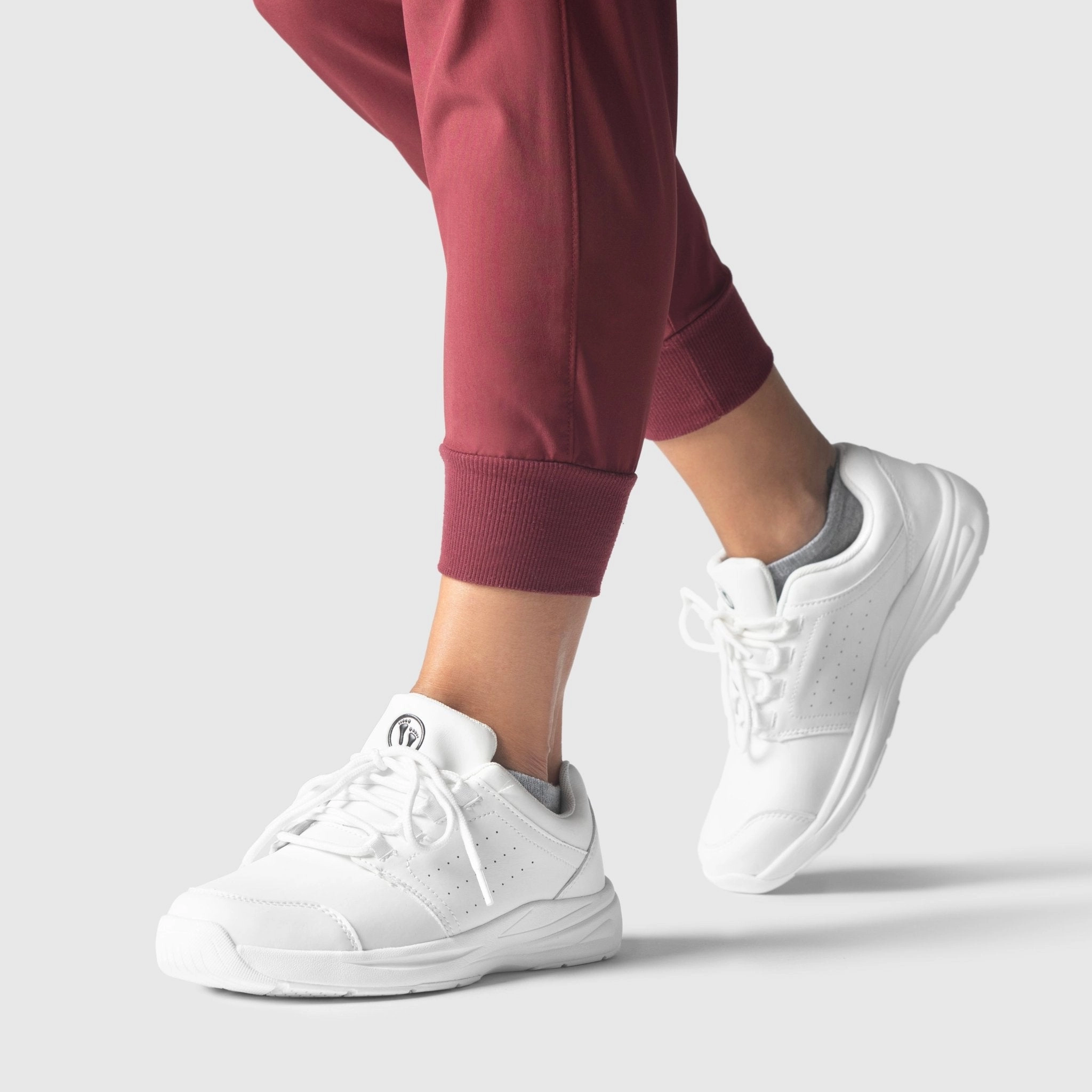 Good Shoes To Run Stride Cushion Shoes - White