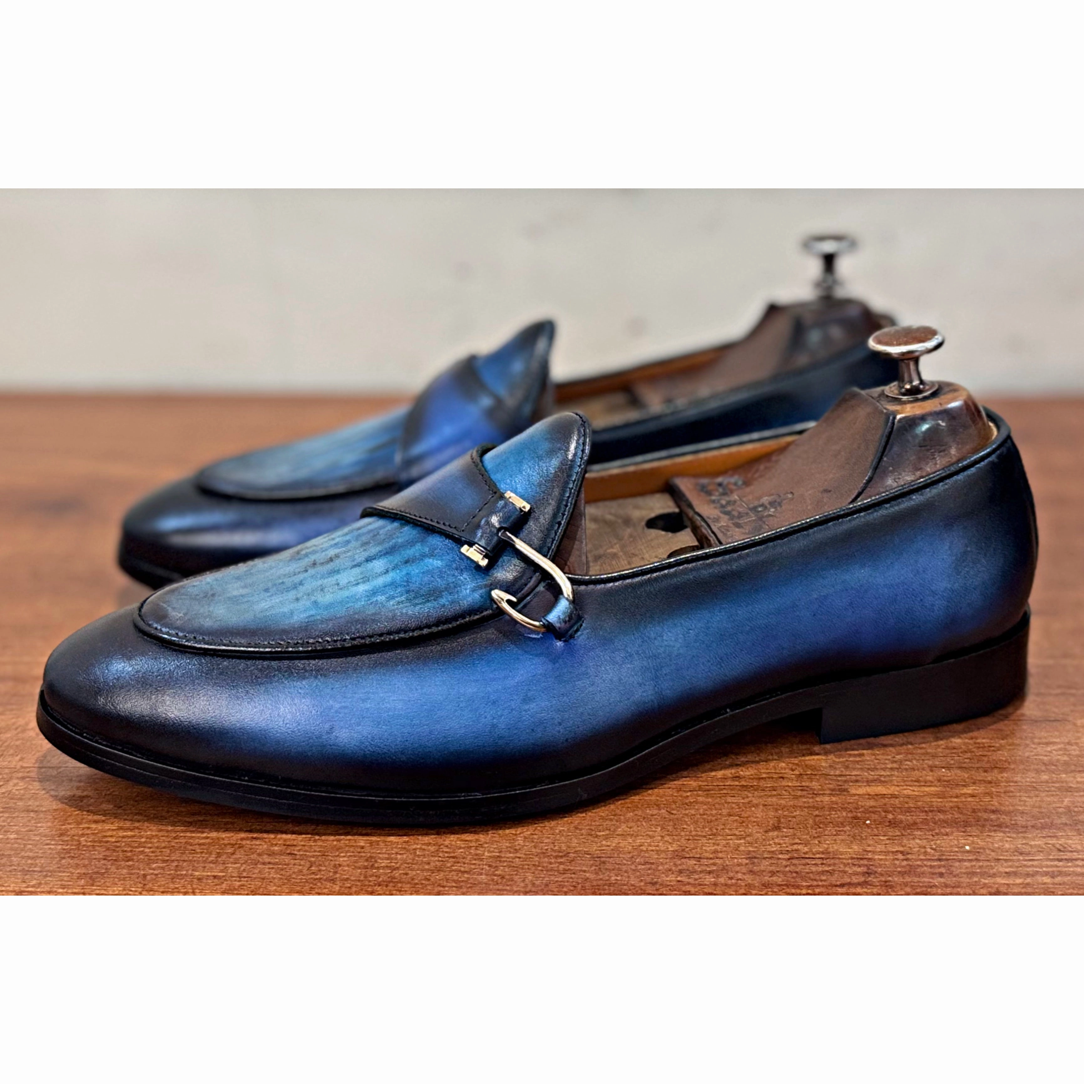 Weejuns Loafers Belgian Loafers Blue Moritz