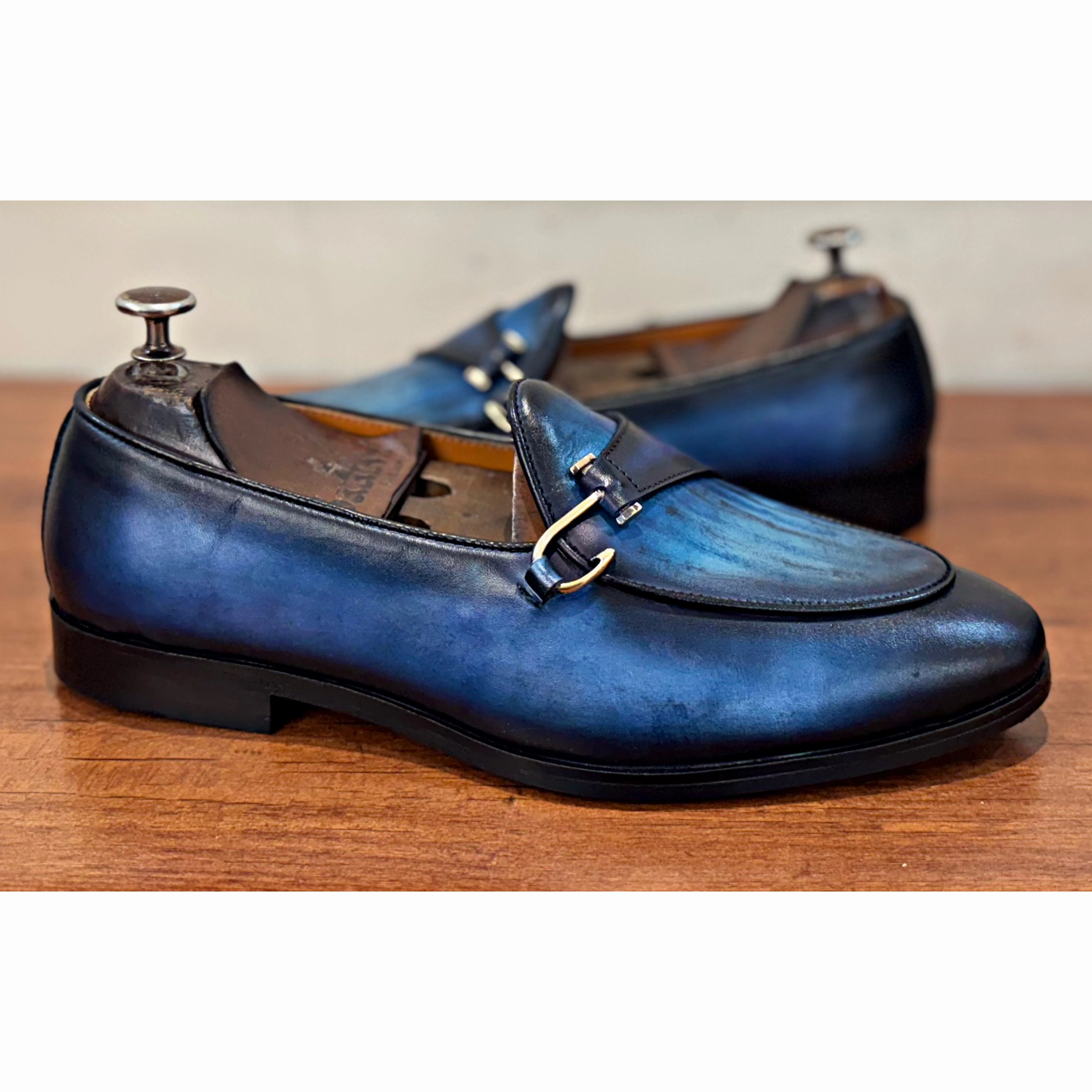 Belgian Loafers Blue Moritz Sofft Loafers