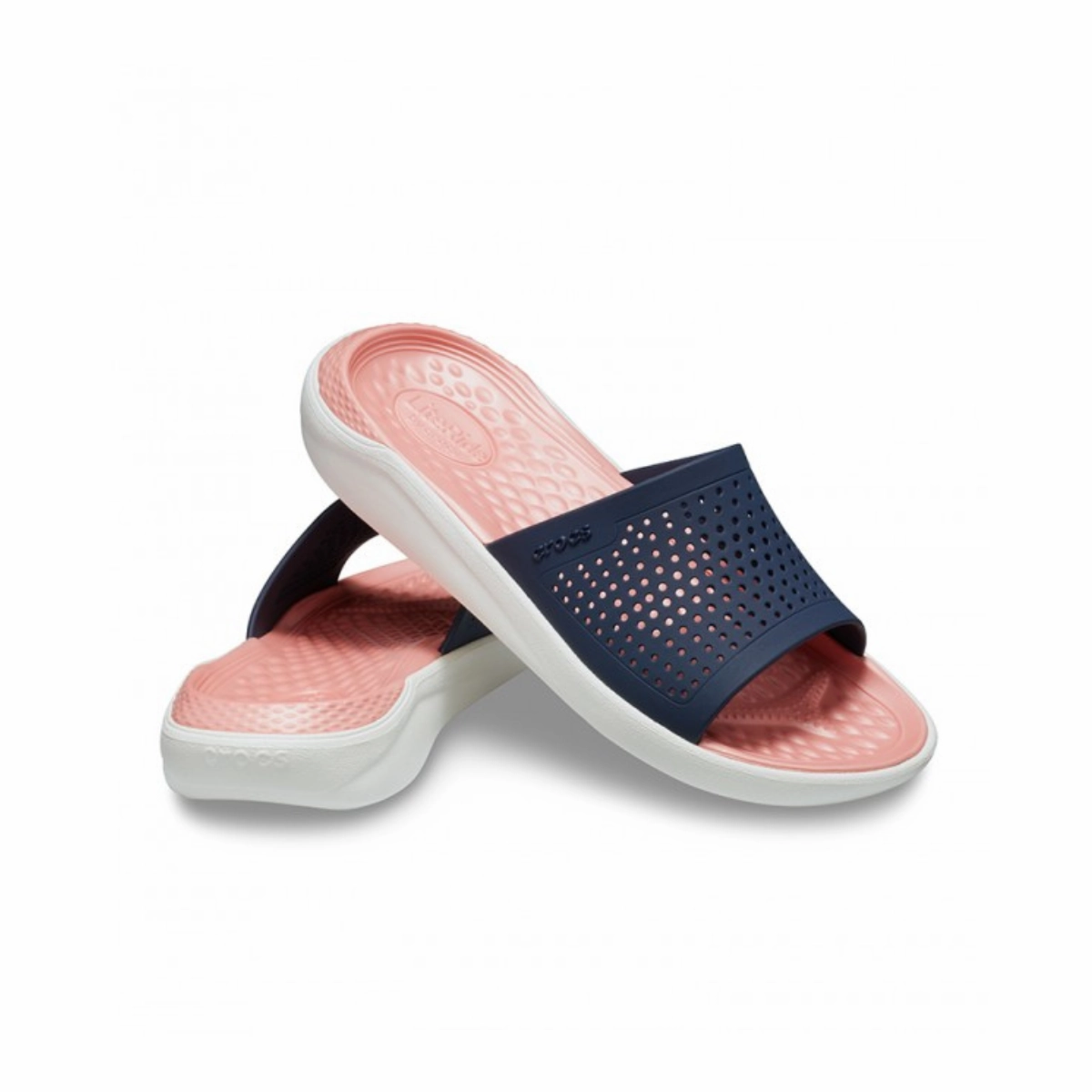 Crocs LiteRide Women Slipper - NVYPNK Slippers House Shoes