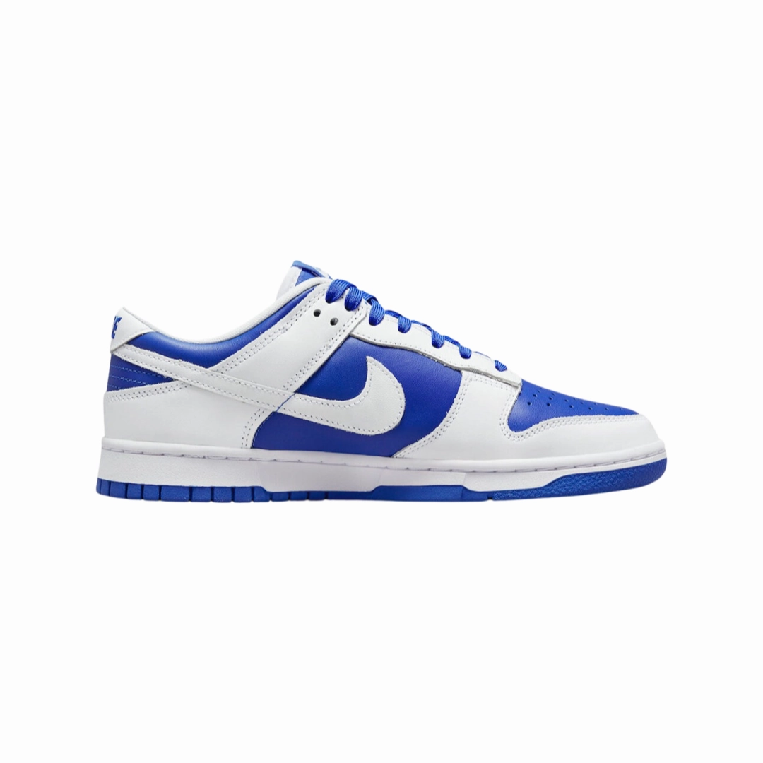 Men's Nike Dunk Low Racer Blue White Asics Shoe Width Size Chart