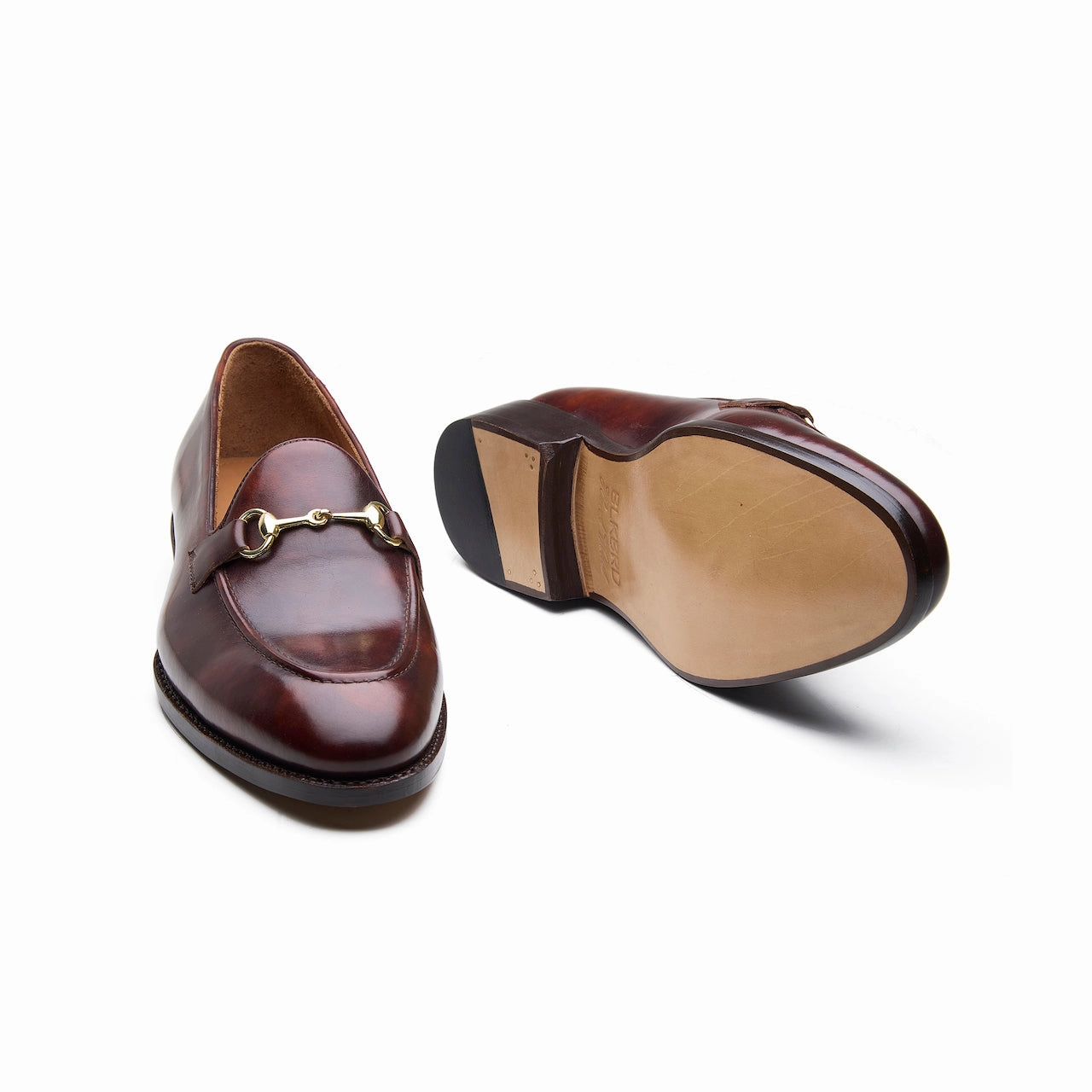 Casper, Horsebit Loafer - Chestnut Museum Calf | Hand Welted Classics Collection Comfortable Leather Loafers