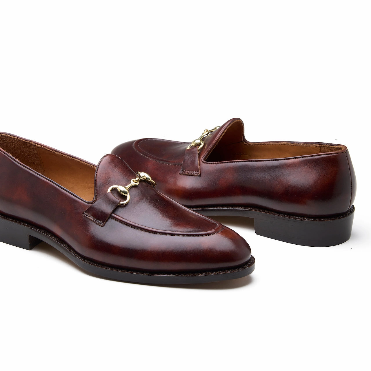 Casper, Horsebit Loafer - Chestnut Museum Calf | Hand Welted Classics Collection The Row Vera Loafers