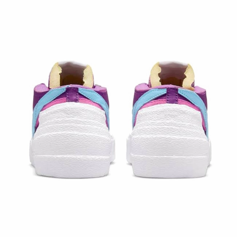 Asics Court Shoe KAWS x Nike x Sacai Blazer Low Purple Dusk Lagoon Pulse White