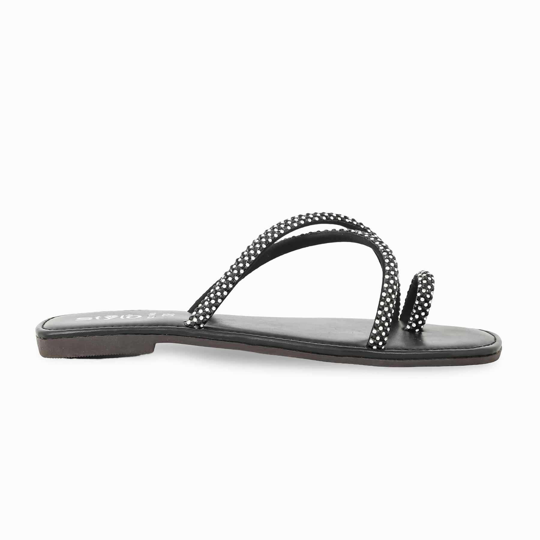 Naot Casual Shoes Black Casual Chappal CL1961