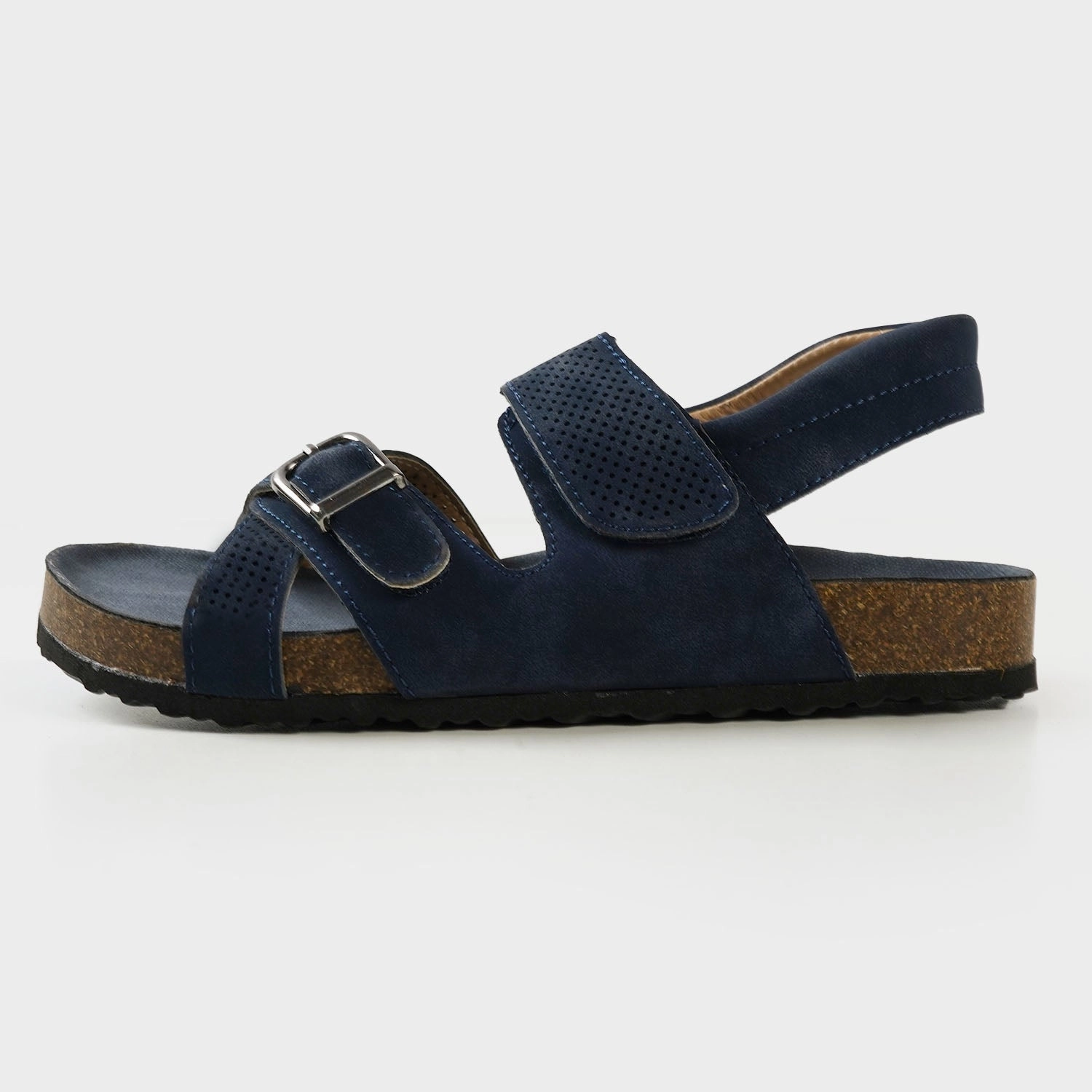 Boys Sandals 2022-183 - Navy Blue Sandals Check In