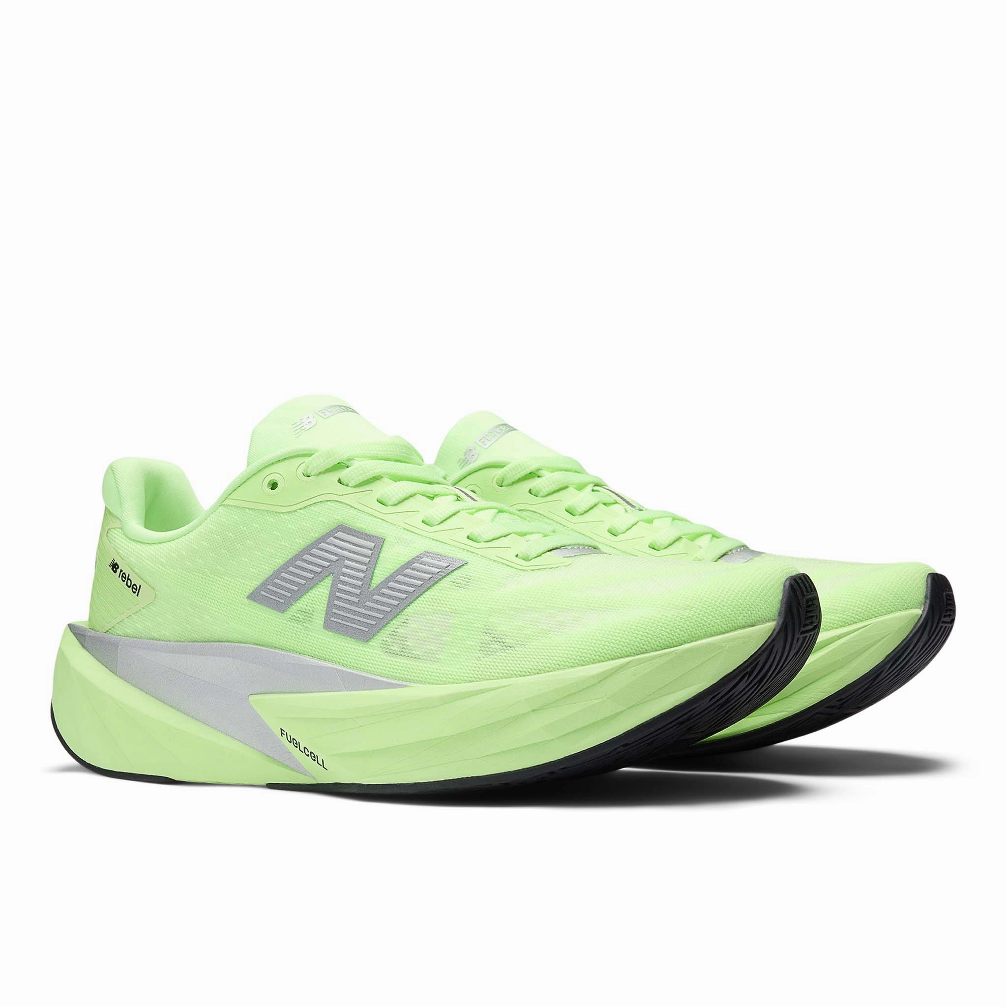 New Balance Orange Sneakers New Balance | Women's Fuelcell Rebel V5 Running Shoes - Lab Green