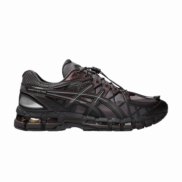 ASICS Gel-Kayano 20 Unaffected Dark Cherry Black Asics Sprint Shoes