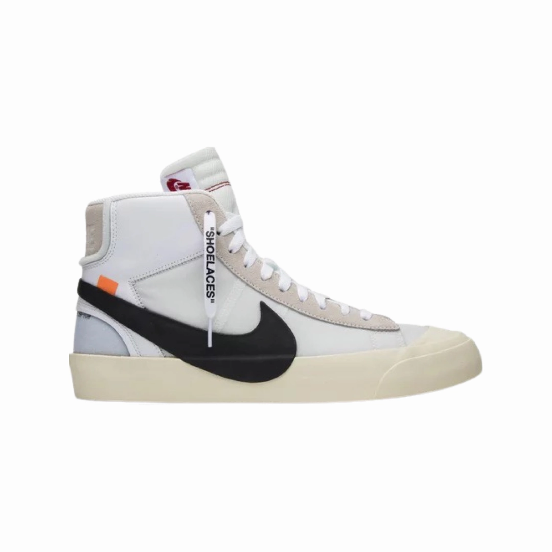 Nike x Off-White The Ten: Blazer Mid OG 2018 White / Black / Muslin Asics Rulon Wrestling Shoes