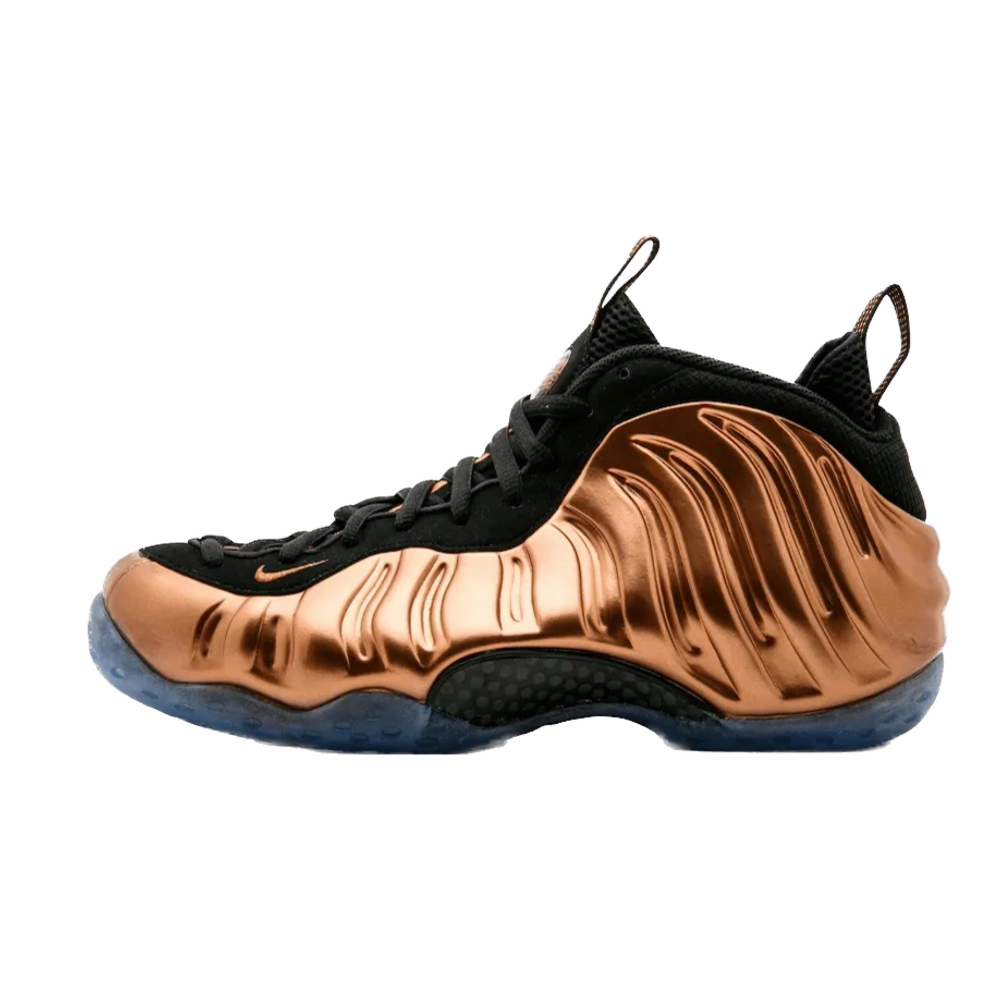 Nike Air Foamposite One Copper Metallic Copper Black Asic Golf Shoes