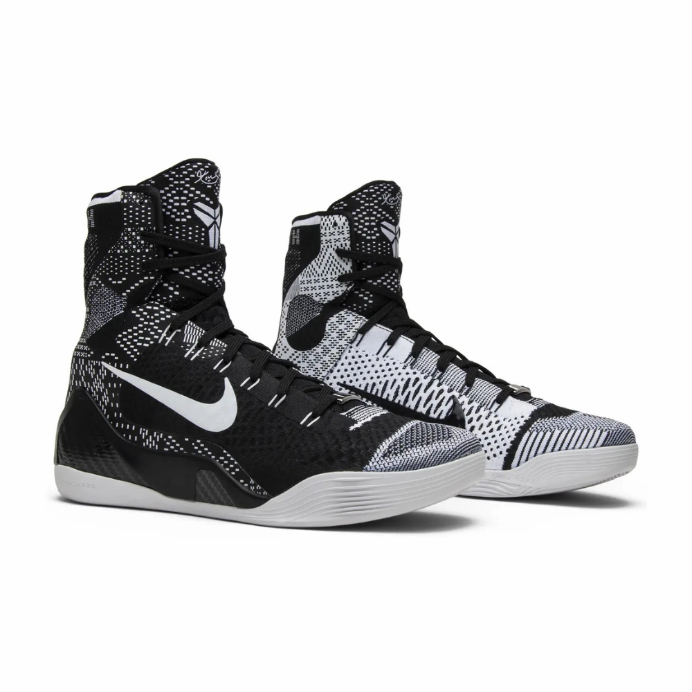 Nike Kobe IX Elite BHM Black White Asics Roadhawk Ff Running Shoes