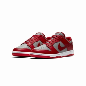Asics Custom Shoes Dunk Low Retro Medium Grey Varsity Red UNLV (2021) By Nike