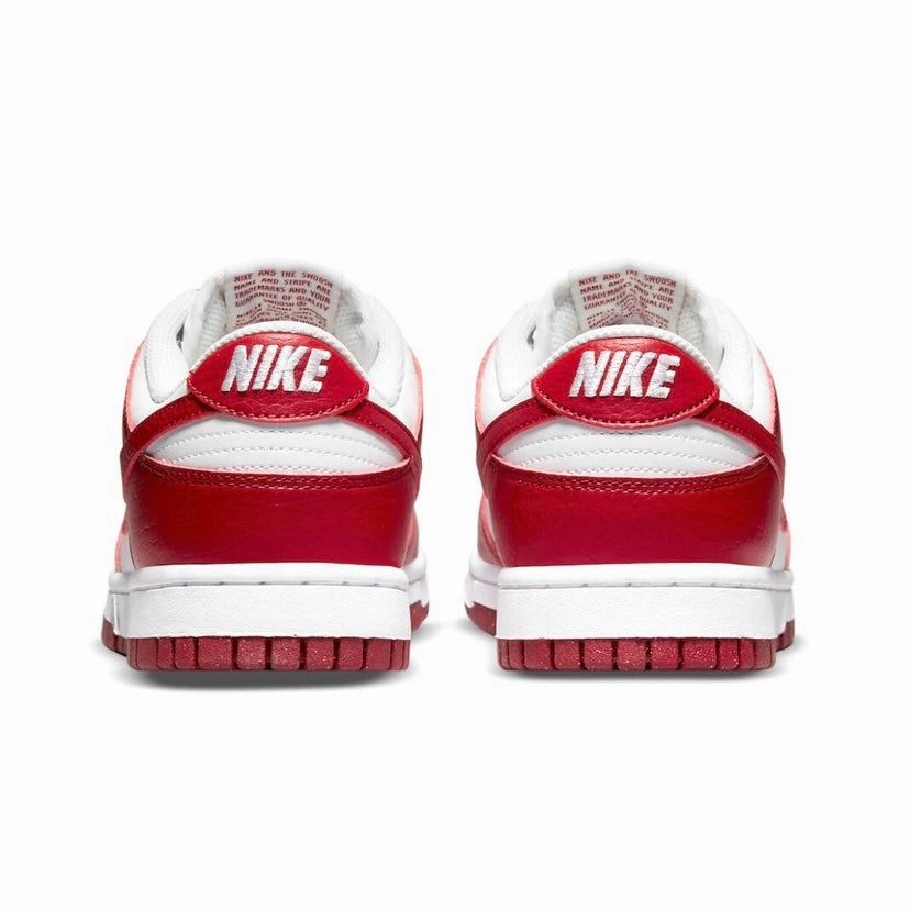 Women's Dunk Low Next Nature Gym Red White Asics 2e Shoes