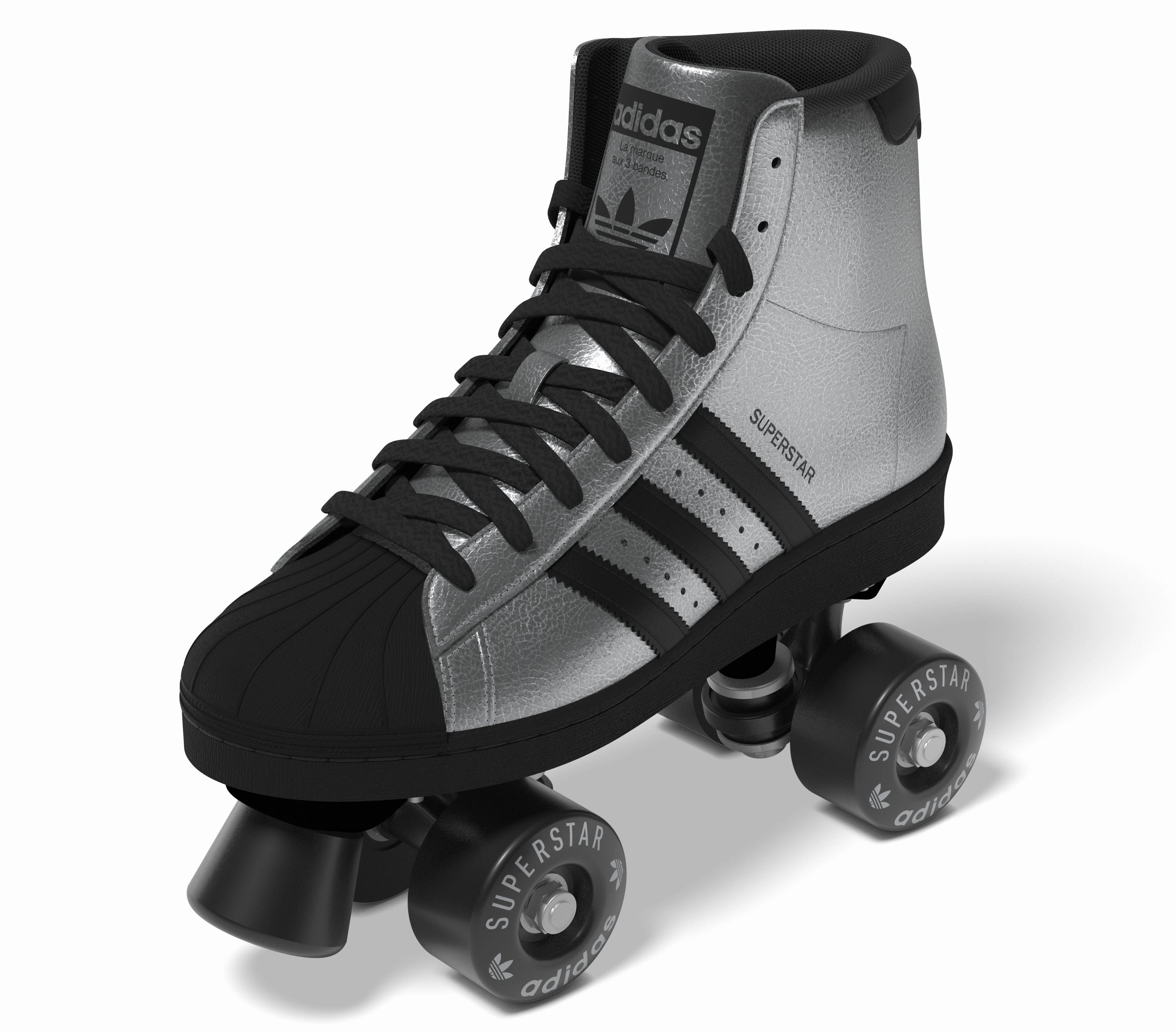 adidas Superstar 82 Rollerskate Grey/Silver Metallic/Core Black/Footwear White JH5522 New Shoes Adidas