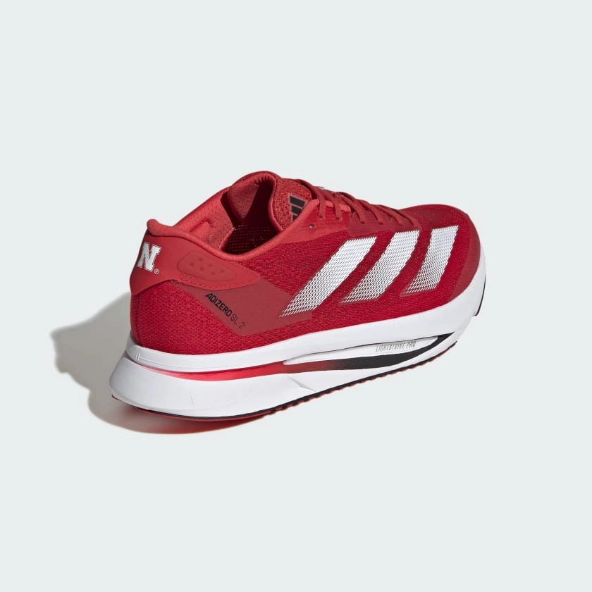 Men's adidas Nebraska Adizero SL2 Running Shoes Adidas Brussels Shoes