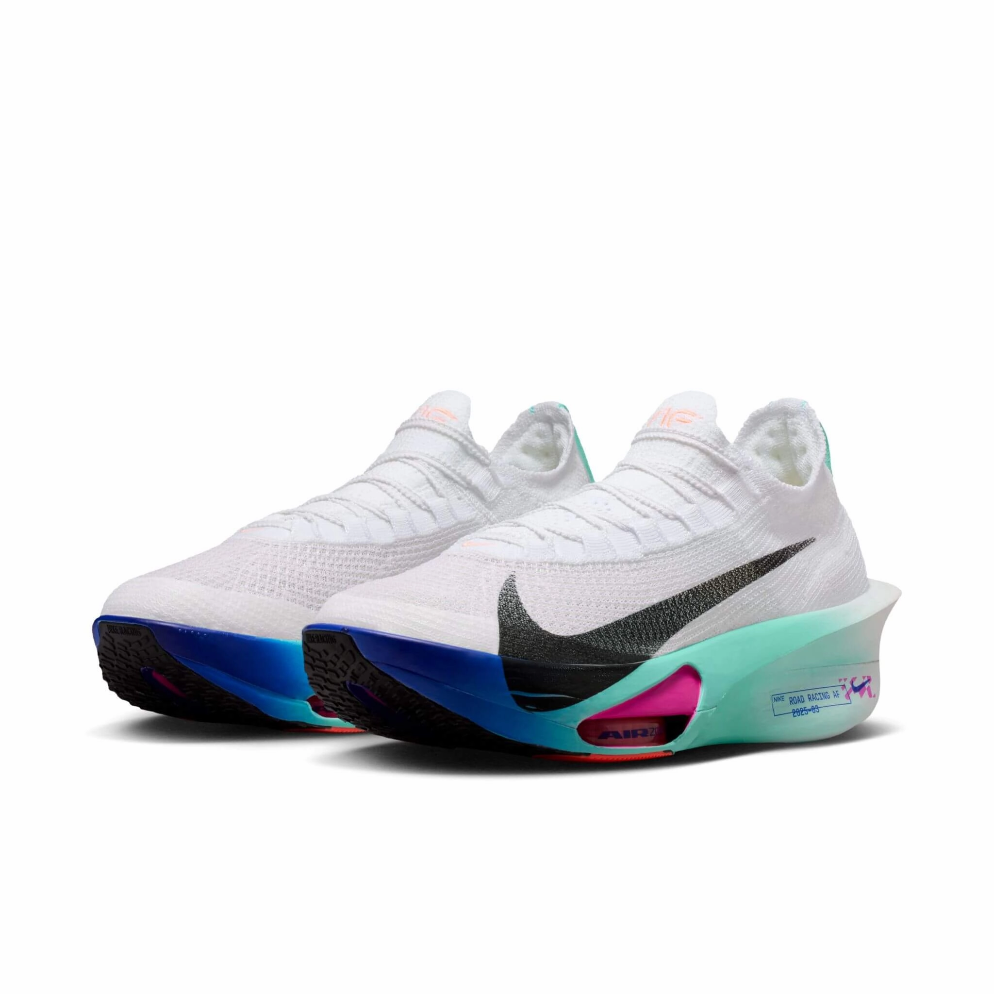 Nike | Men's Alphafly 3 Road Racing Shoes - White/Black-Hyper Turquoise-Concord Asics Upcourt 5 Volleyball Shoes