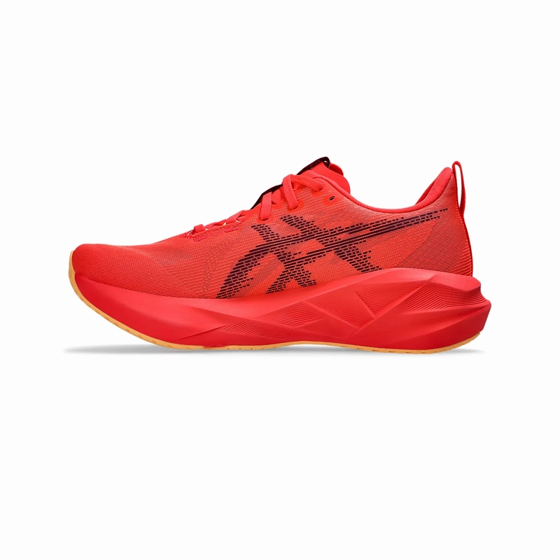 ASICS - Novablast 5 - Flash Red/Edo Purple  - Men's [1011B974 600] Asics Shoes Tiger Sale