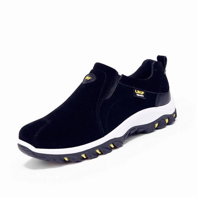 EXTRA 2019 Spring Summer Slip-On Out door Loafers Sneakers For Men Shoes Breathable Suede Male Footwear Walking comforta