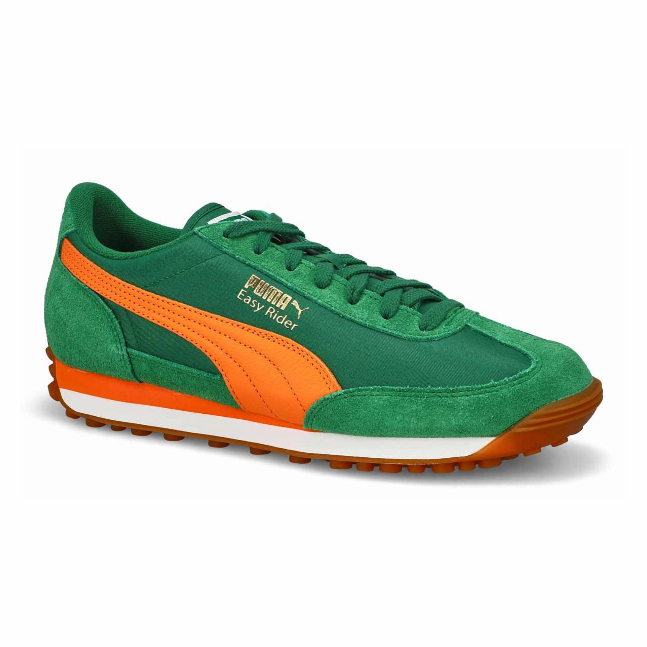 Bmw Puma Driving Shoes Puma Men's Easy Rider Vintage Archive Green/Rickie Orange
