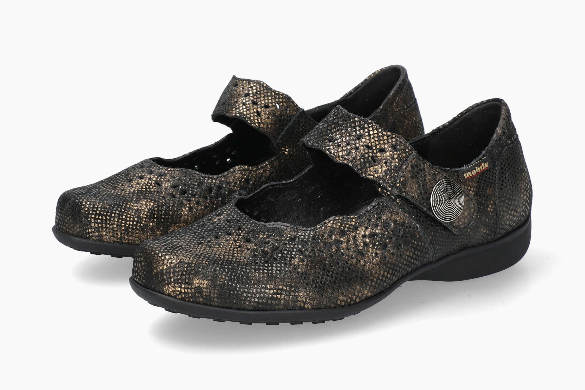 Flat Feet Shoes For Standing All Day Fabienne - Gold