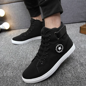 Air Max 90 Essential Casual Shoes Fashion Sneakers Men Canvas Shoes High top Male Brand Footwear Men's Casual Shoes Fashion Black Sneakers