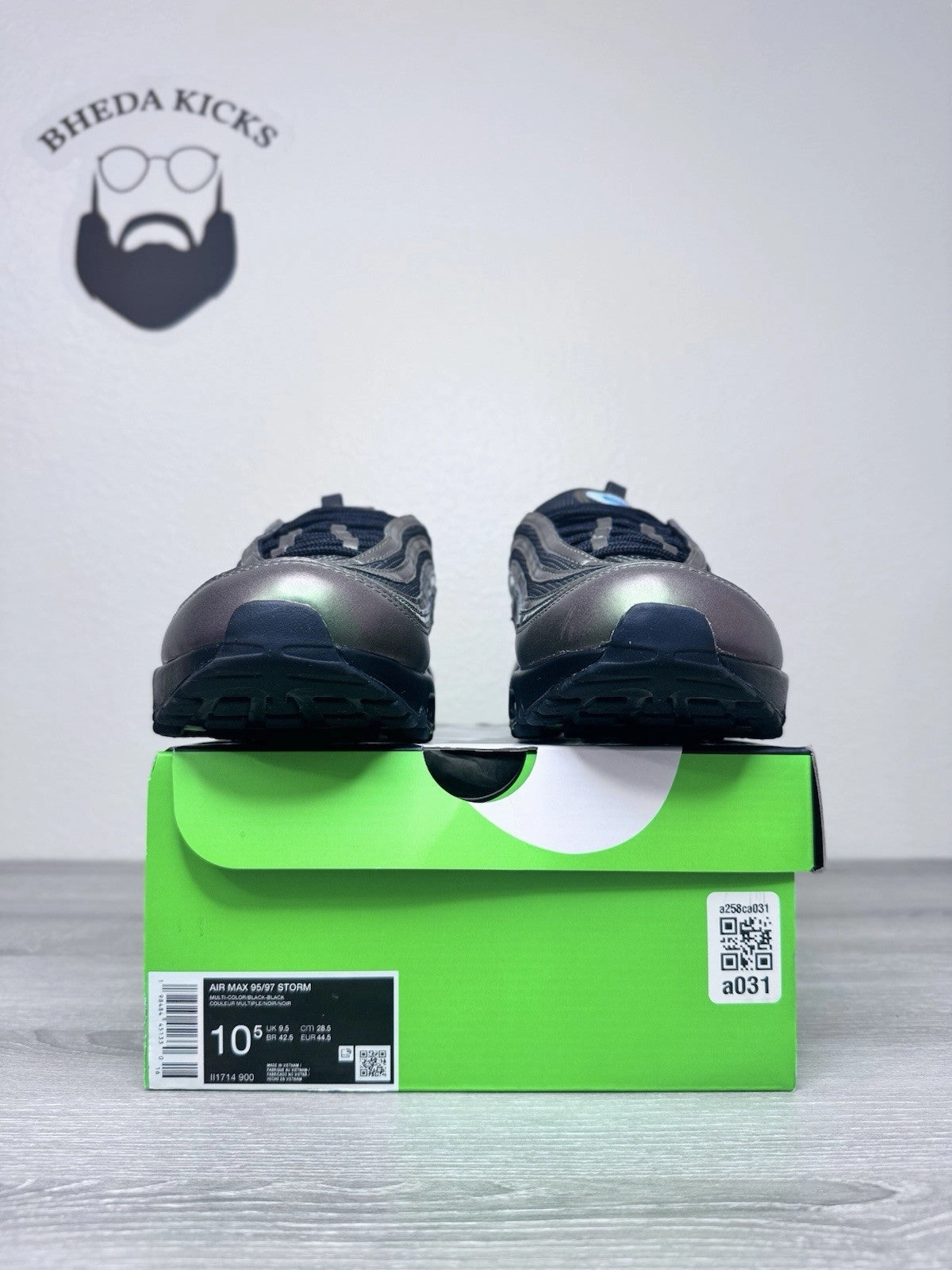 Size 10.5 - Nike Air Max 95/97 PE University of Oregon Storm II1714-900 Worn 1x Best Asics Shoes 2022