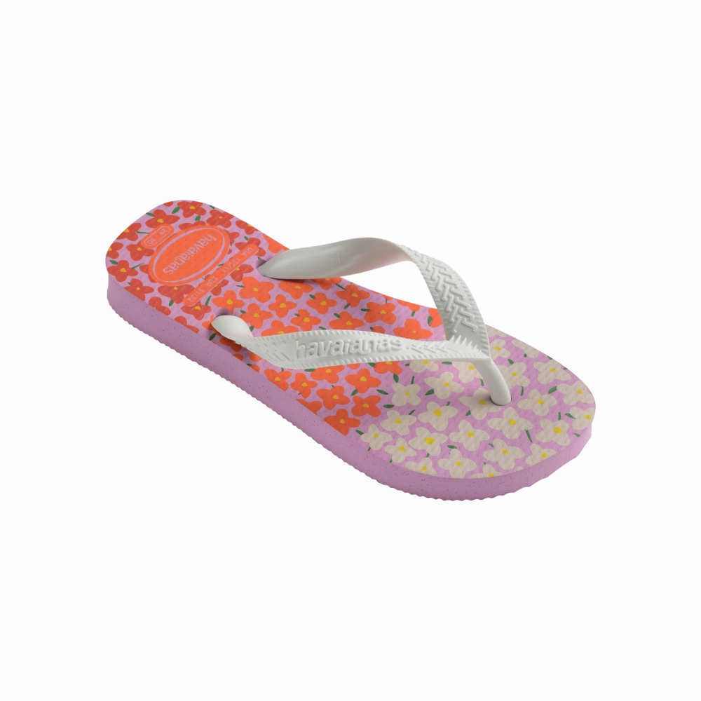 Kids Flores Flip Flops Super Squishy Flip Flops