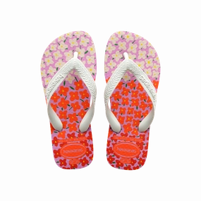 Flip Flops Green And Red Kids Flores Flip Flops