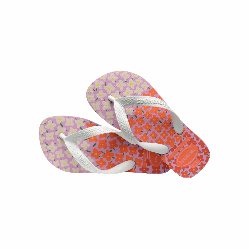Dalmatian Flip Flops Kids Flores Flip Flops