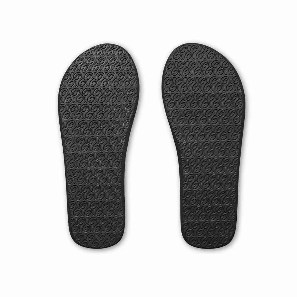 Cobian Women's Braided Bounce Leather Sandals - Black Chunky Sandals