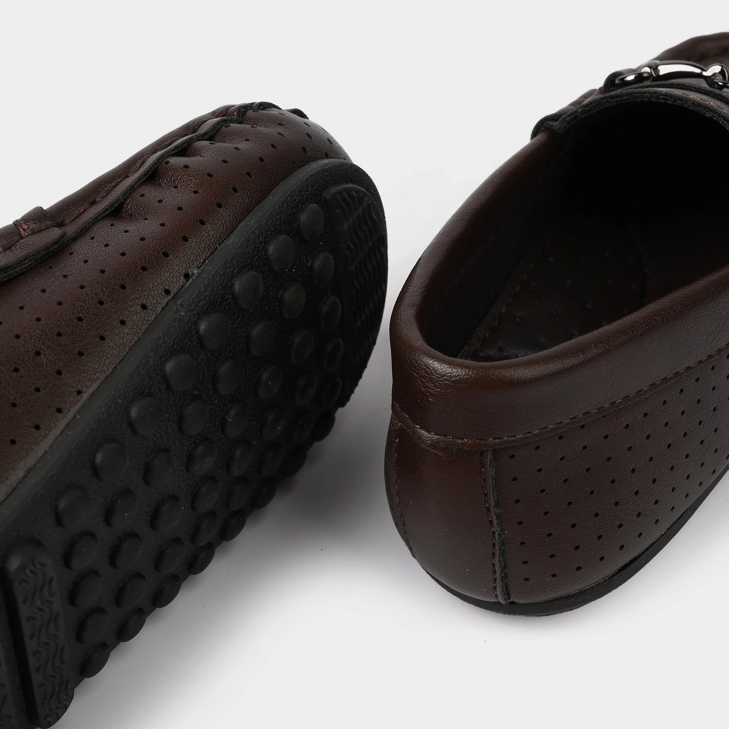 Loafers Wedding Boys Loafers H502-L8-COFFEE