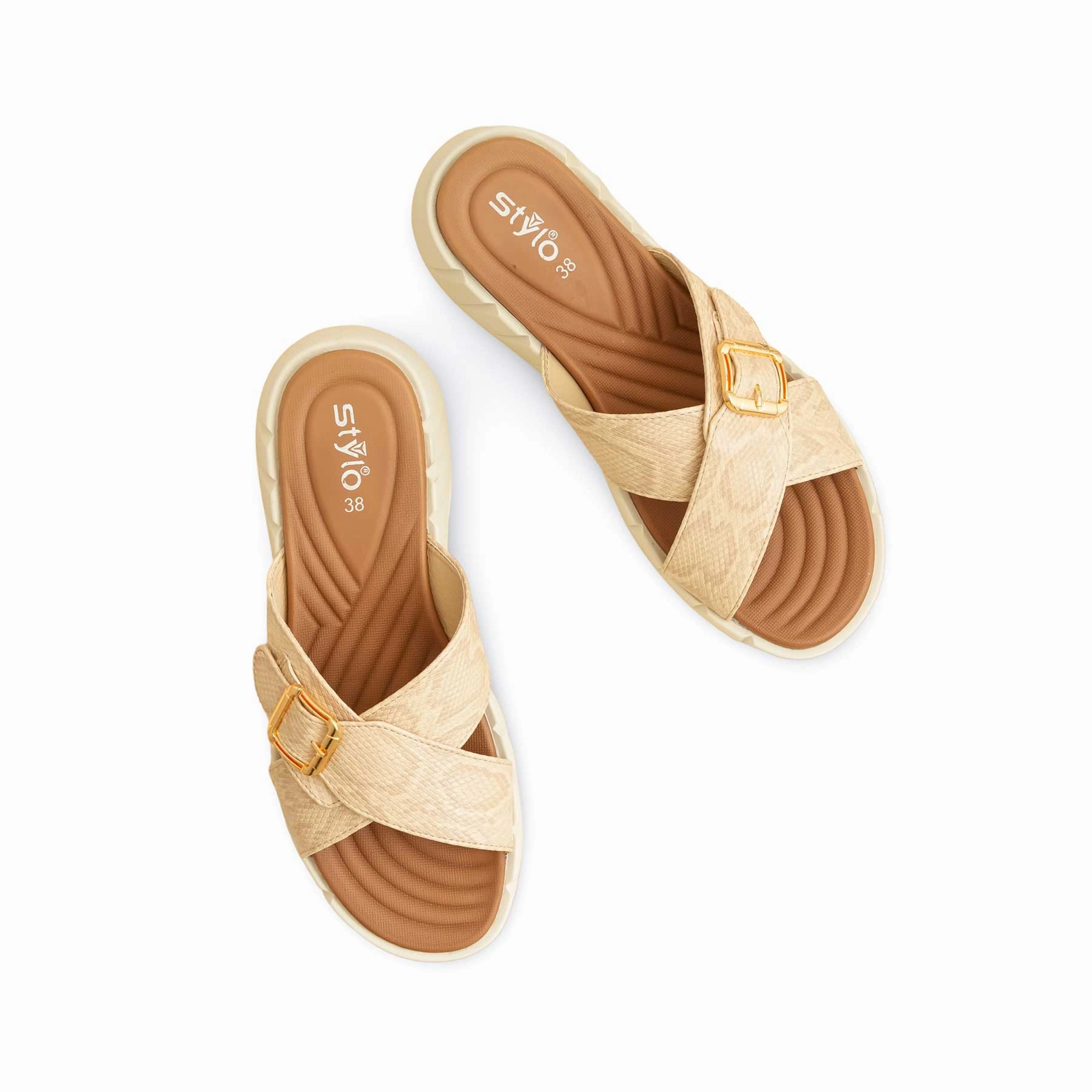 Fawn Formal Slipper PU0439 Pedic Slippers