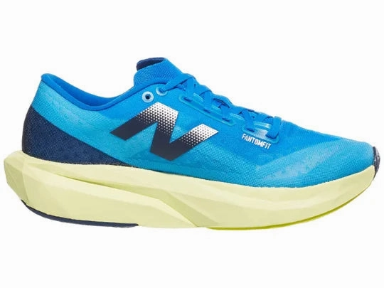 The Best Trail Running Shoes New Balance | FuelCell Rebel v4 | Women's | Spice Blue/Limelight/Blue Oasis