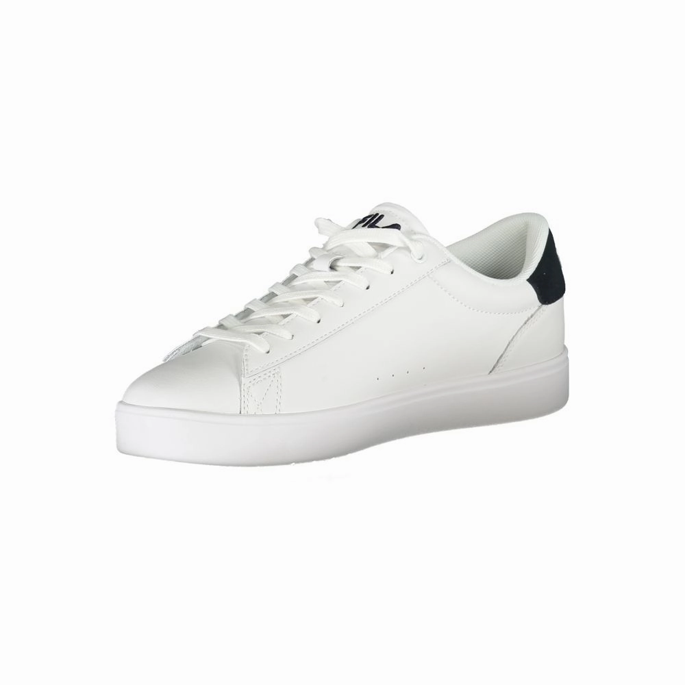 Fila Classic White Sneaker with Contrast Details Lace-up Boots Casual Shoes