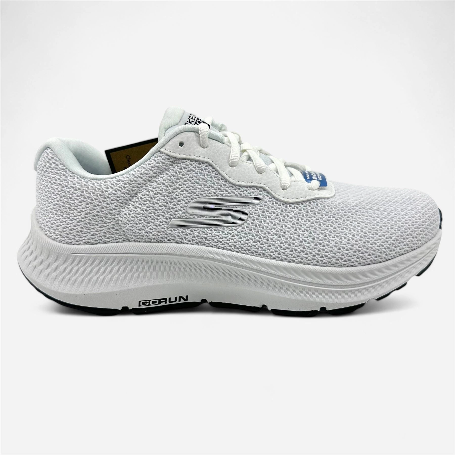 Skechers Go Run Consistent 2.0 Engaged White Black Womens Athletic Sneaker Purchase Running Shoes