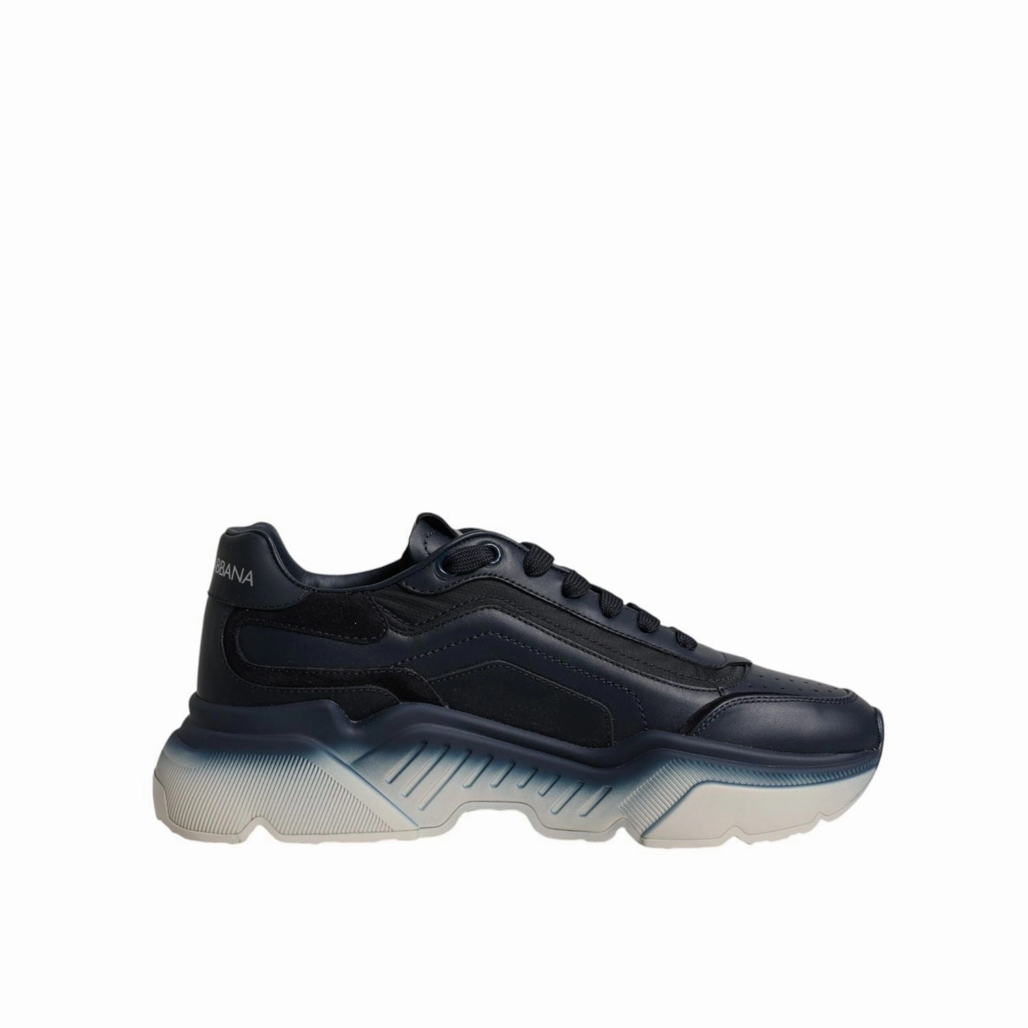 Best Basketball Sneakers For Outdoor Dolce & Gabbana Navy Blue Daymaster Low Top Men Sneakers Shoes