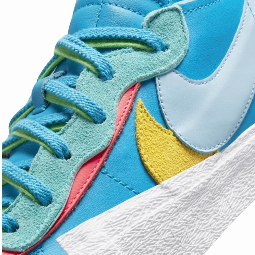 Popular Asics Shoes KAWS x Nike x Sacai Blazer Low Neptune Blue Bluecap White