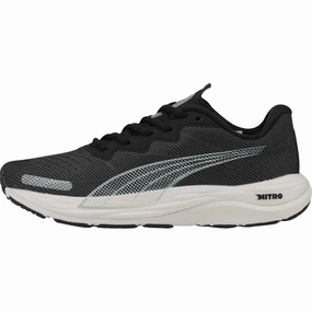 Puma Velocity Nitro 2 Womens Running Shoes - Black Puma Blackpink Shoes