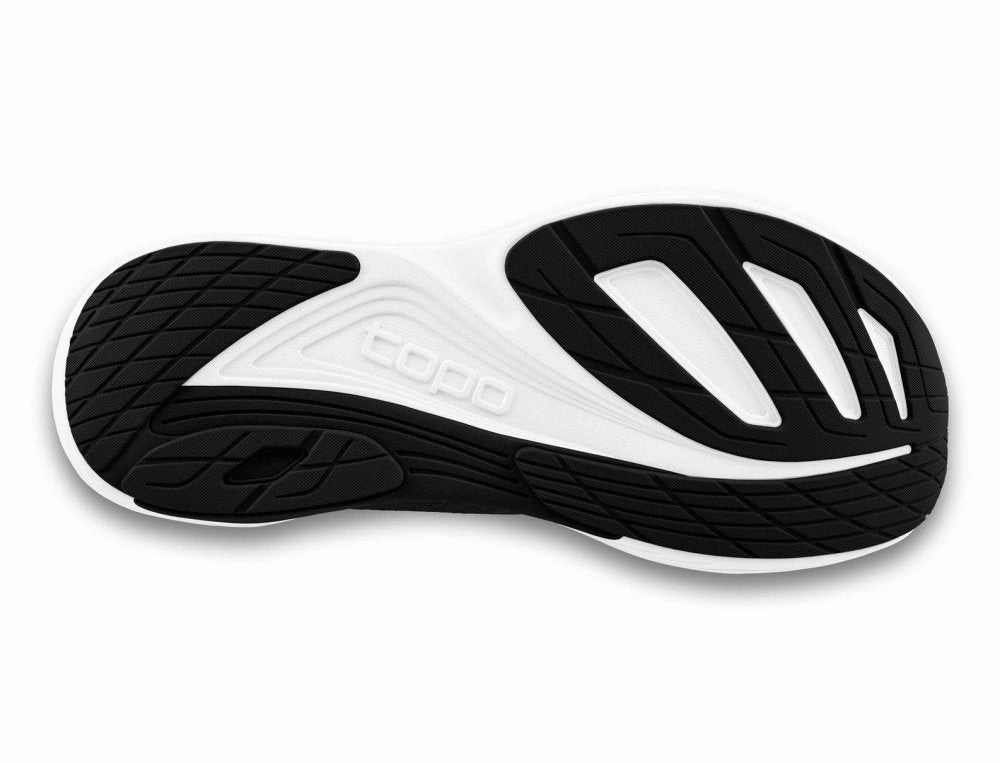 Topo Athletic Women's Ultrafly 5 - Black/White Turf Running Shoes