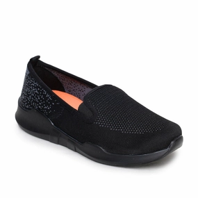 Force 10 Women's Black Sporty Casual Non Lacing (AVILA-06) Id Casual Shoes