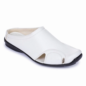 Fortune Black Casual Slip-on Mules For Men J-153 By Liberty Sloth Slippers