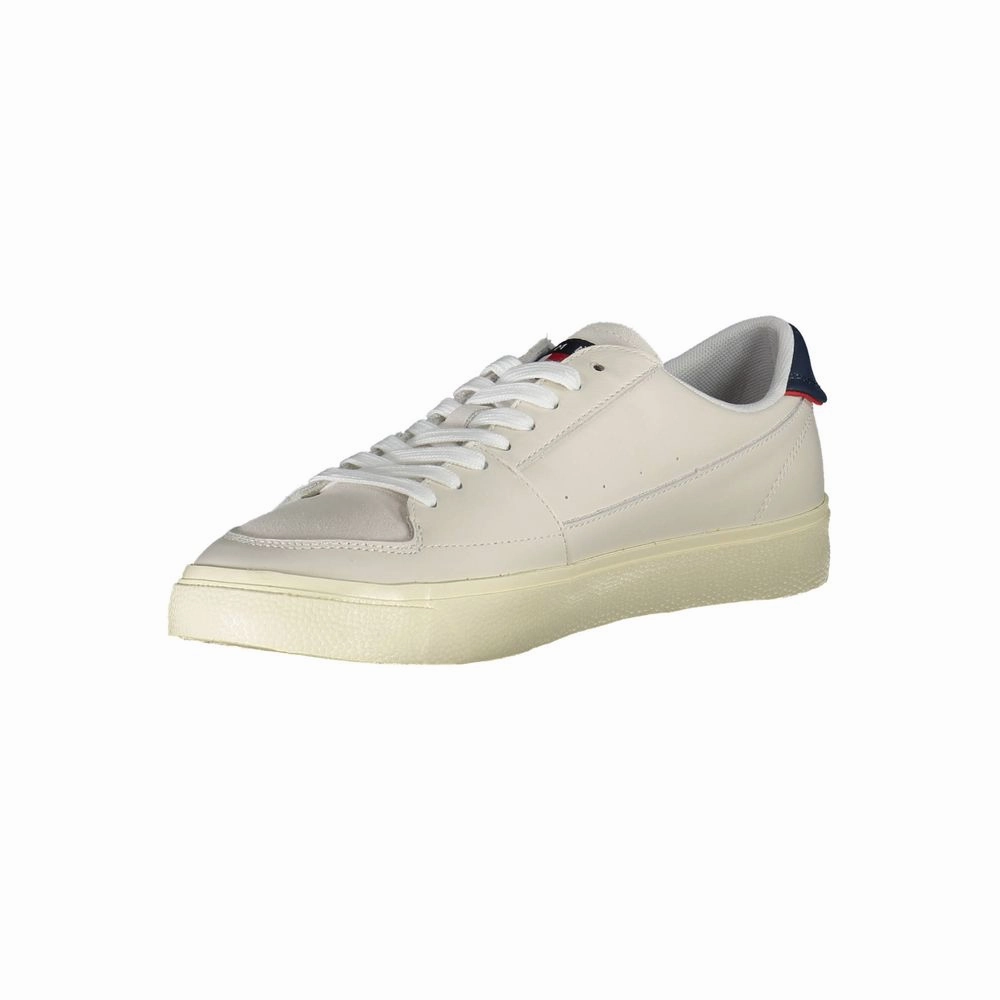 Tommy Hilfiger White Leather Men Sneaker Magnanni Sneakers Sale