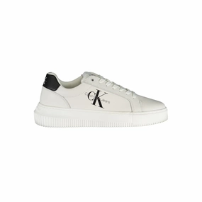 Hola Sneakers Calvin Klein Eco-Chic White Sneakers with Contrast Details